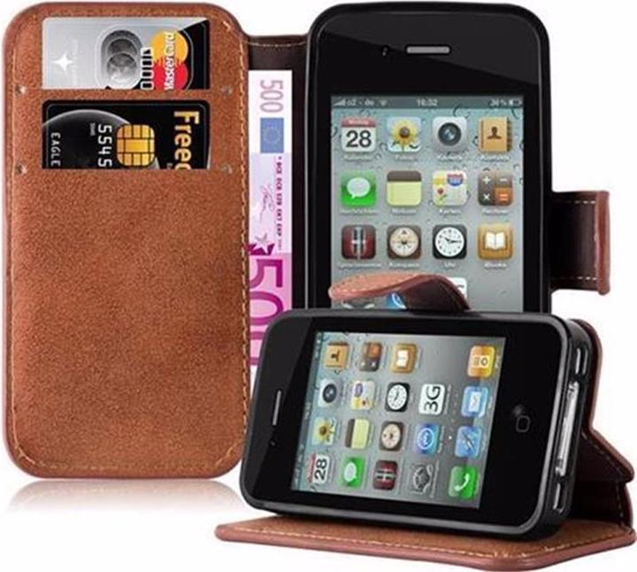 Image du produit Cadorabo Book Retro Matt Wallet Cover (Apple iPhone 4)