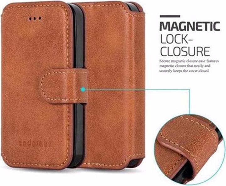 Image du produit Cadorabo Book Retro Matt Wallet Cover (Apple iPhone 4)