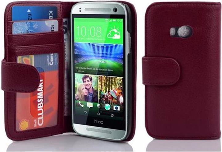 Productafbeelding Cadorabo Boek met 3 kaartsleuven Omslag (HTC One Mini 2)