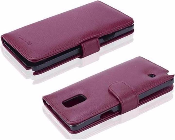 Actual product image Cadorabo Book with 3 card slots cover (Samsung Galaxy Note 4)