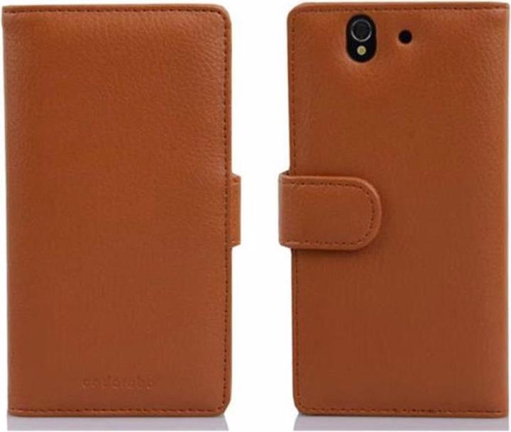 Image du produit Cadorabo Book avec 3 pochettes pour cartes Couverture (Sony Xperia Z)