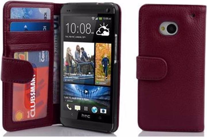 Actual product image Cadorabo Book with 3 card slots cover (HTC One M7)