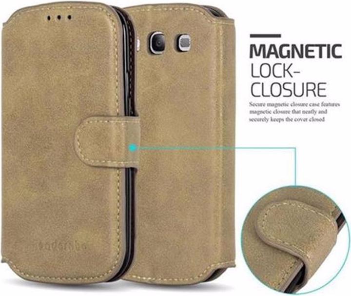 Produktbild Cadorabo Book Retro Matt Wallet Cover (Samsung Galaxy S3, Samsung Galaxy S3 Neo)