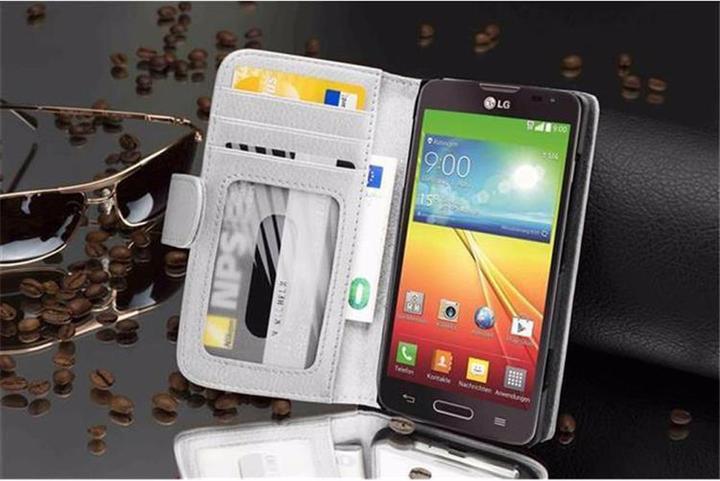 Actual product image Cadorabo Book with 3 card slots cover (LG L90)
