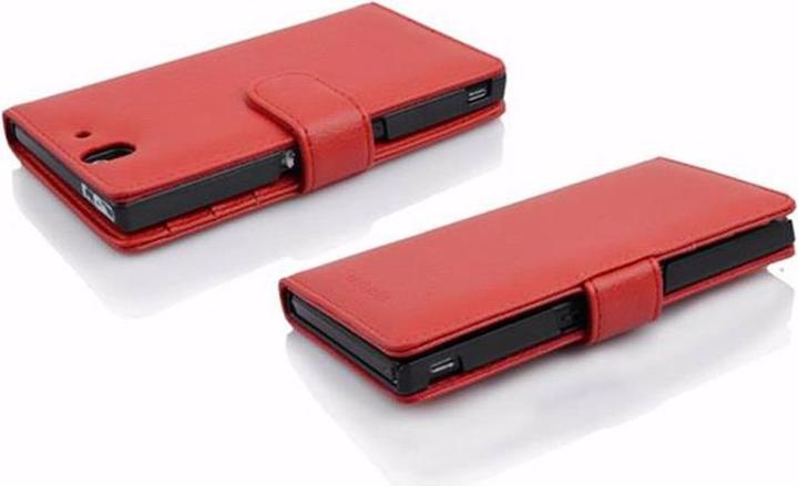 Image du produit Cadorabo Book avec 3 pochettes pour cartes Couverture (Sony Xperia Z)