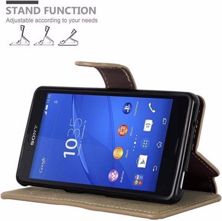 Image du produit Cadorabo Book Retro Matt Wallet Cover (Sony Xperia Z3 Compact)