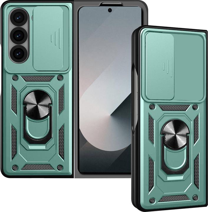 Produktbild Avizar Ringhülle für Galaxy Z Fold 6 Stossfest mit Kameraabdeckung (Samsung Galaxy Z Fold6)