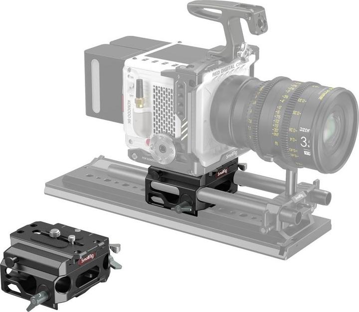 Actual product image SmallRig Lightweight Baseplate with Dual 15mm Rod Clamp (Various video accessories)