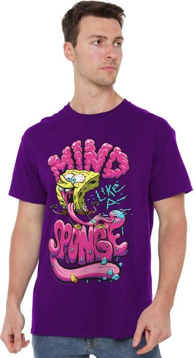 Image du produit Spongebob Squarepants - T-shirt MIND LIKE A SPONGE - Homme (XL)