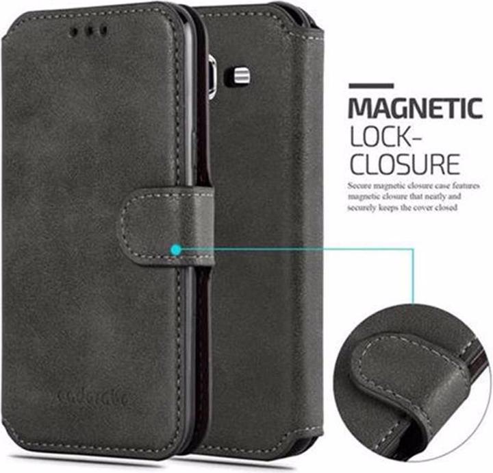 Produktbild Cadorabo Book Retro Matt Wallet Cover (Samsung Galaxy J5 (2015))