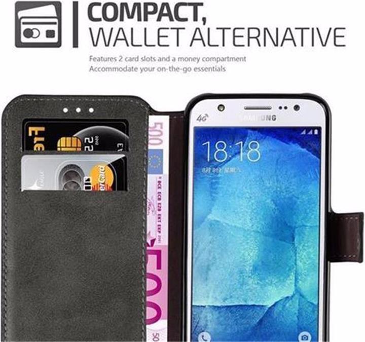 Produktbild Cadorabo Book Retro Matt Wallet Cover (Samsung Galaxy J5 (2015))