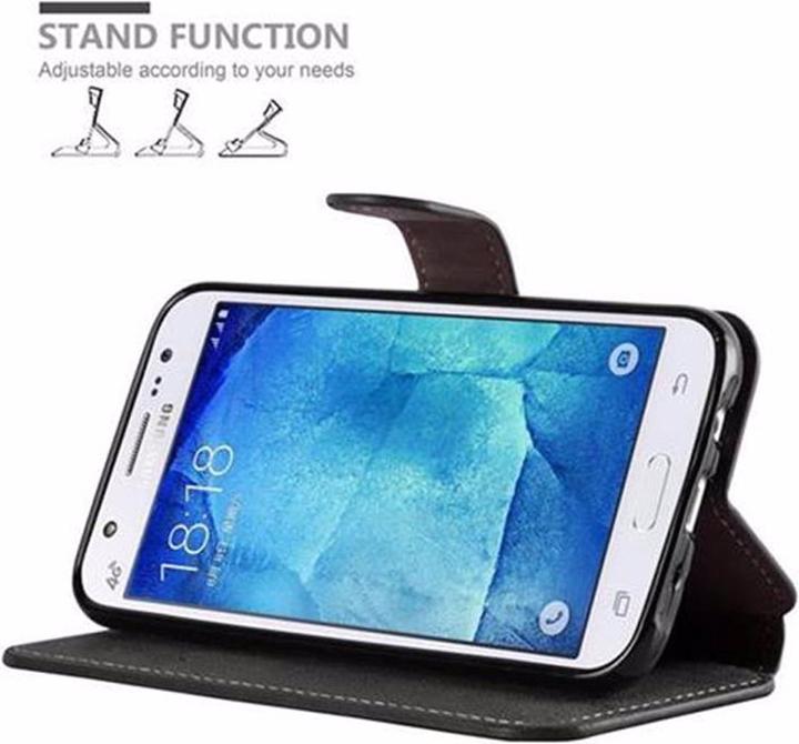 Produktbild Cadorabo Book Retro Matt Wallet Cover (Samsung Galaxy J5 (2015))