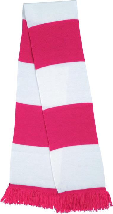 Fuchsia Pink, White