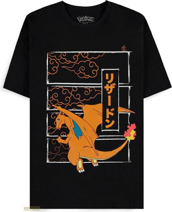 Produktbild Difuzed Pokémon - Charizard Men's Short Sleeved T-shirt - 2XL (XXL)