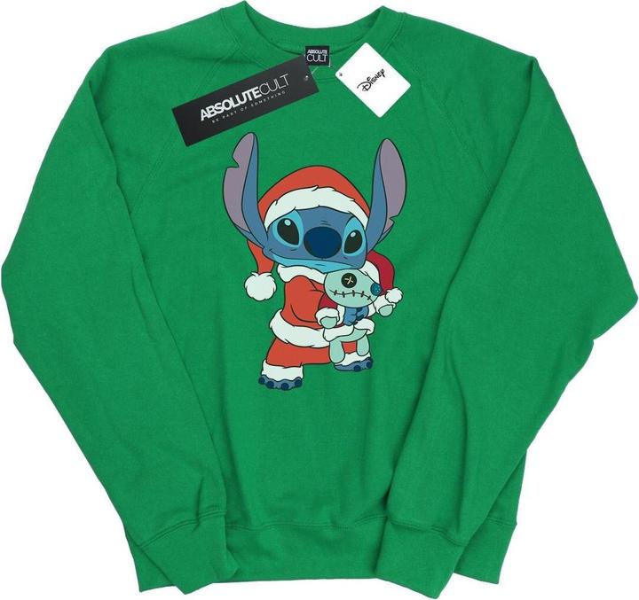 Disney Lilo And Stitch Stitch Christmas Sweatshirt (XL)