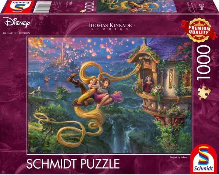 Actual product image Schmidt Spiele Disney Rapunzel Tangled up in Love (1000 pieces)