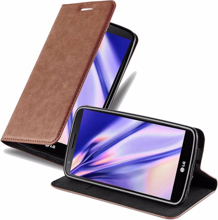 Actual product image Cadorabo Book Invisible Magnet Cover (LG G2)