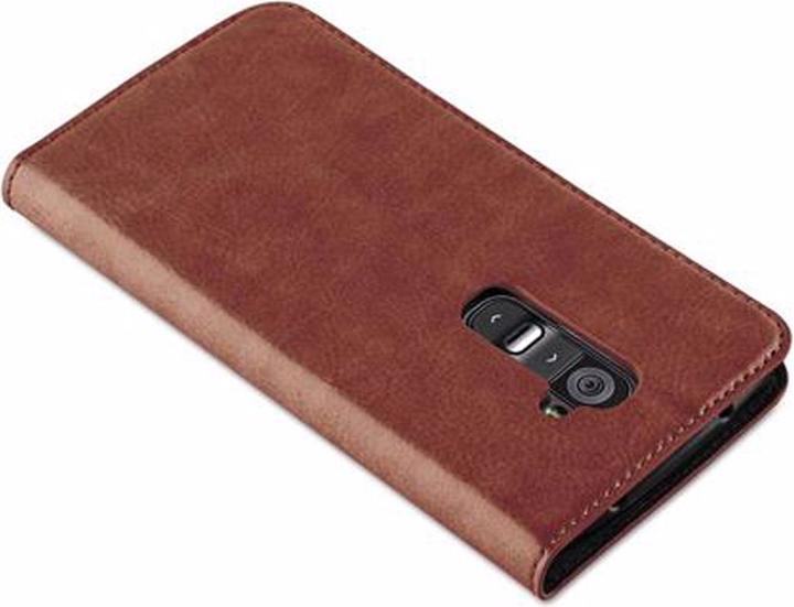 Actual product image Cadorabo Book Invisible Magnet Cover (LG G2)