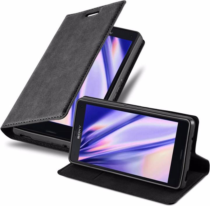 Actual product image Cadorabo Book Invisible Magnet Cover (Sony Xperia Z3 Compact)