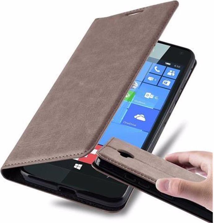 Actual product image Cadorabo Book Invisible Magnet Cover (Microsoft Lumia 650)