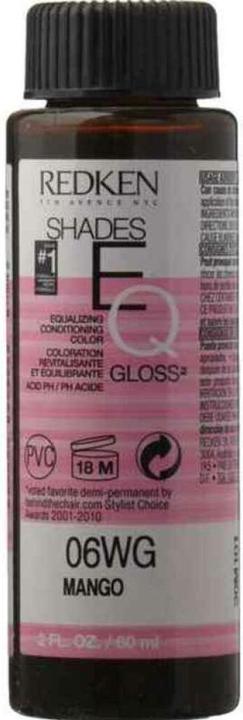 Actual product image Redken SHADES EQ #06WG-mango 60 ml (Mango (06WG))