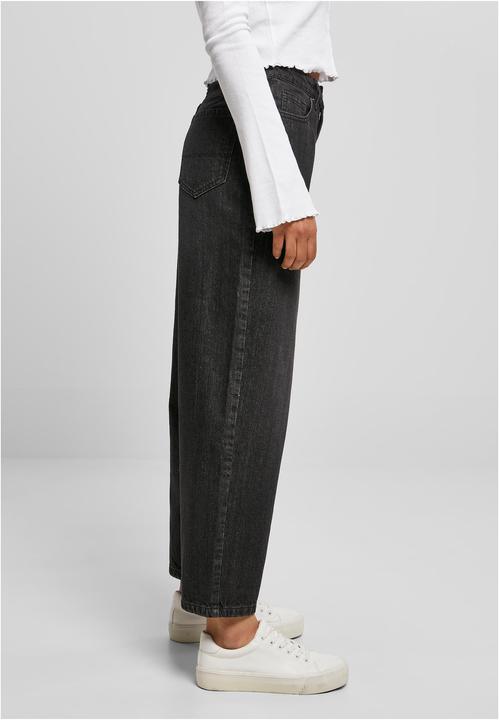 Image du produit Urban Classics Pantalon en jean à taille haute et à jambe large pour femmes (29)