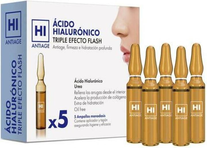 Image du produit Avance Cosmetic Hi Triple Effect Flash Ampoules anti-âge aux acides hyaluroniques - Pack de 5 (20 ml)