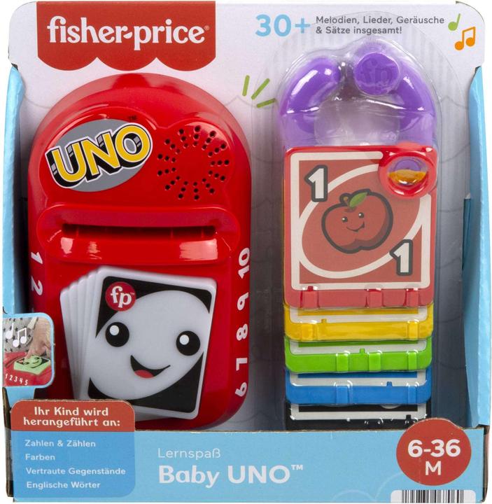 Produktbild Fisher-Price Lernspass Baby Uno (Englisch, Deutsch)