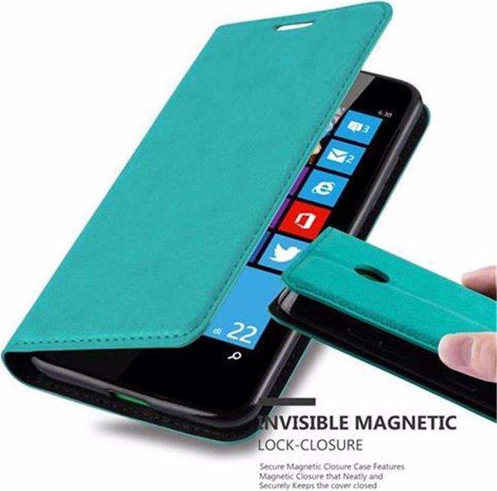 Actual product image Cadorabo Book Invisible Magnet Cover (Nokia Lumia 630)