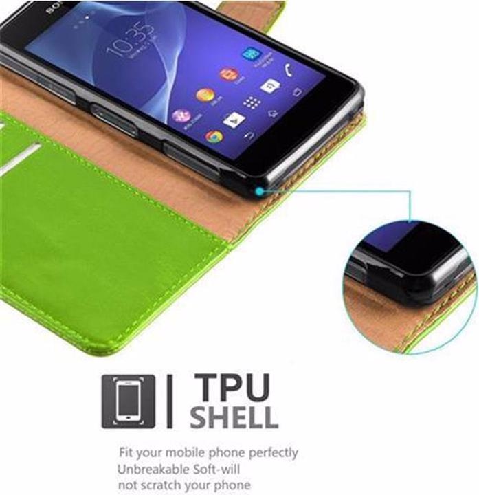 Produktbild Cadorabo Book Luxury Cover (Sony Xperia Z1 Compact)