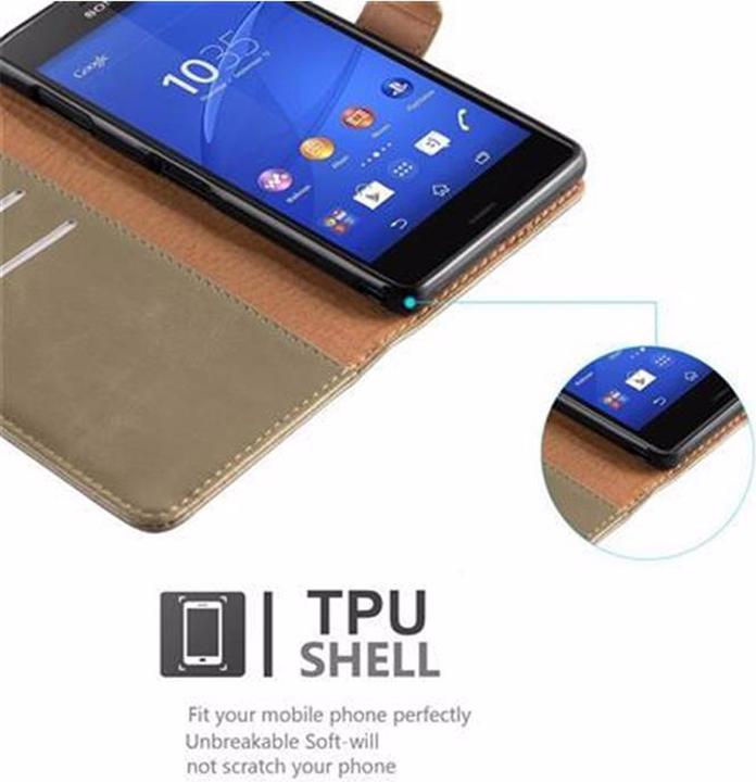 Produktbild Cadorabo Book Luxury Cover (Sony Xperia Z3)