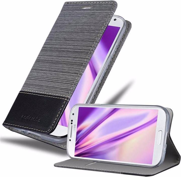 Produktbild Cadorabo Book Jeans Optik Cover (Samsung Galaxy S4)