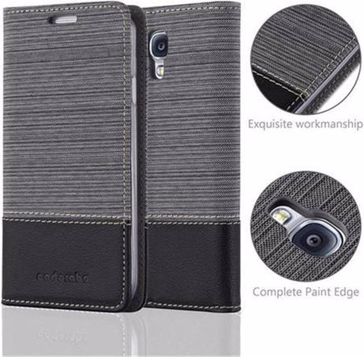 Produktbild Cadorabo Book Jeans Optik Cover (Samsung Galaxy S4)