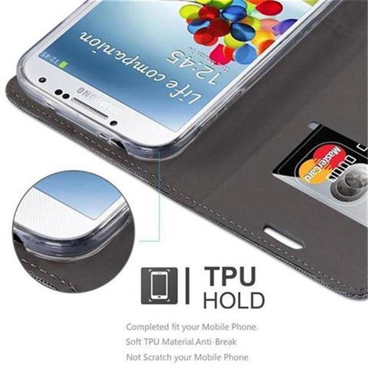Produktbild Cadorabo Book Jeans Optik Cover (Samsung Galaxy S4)