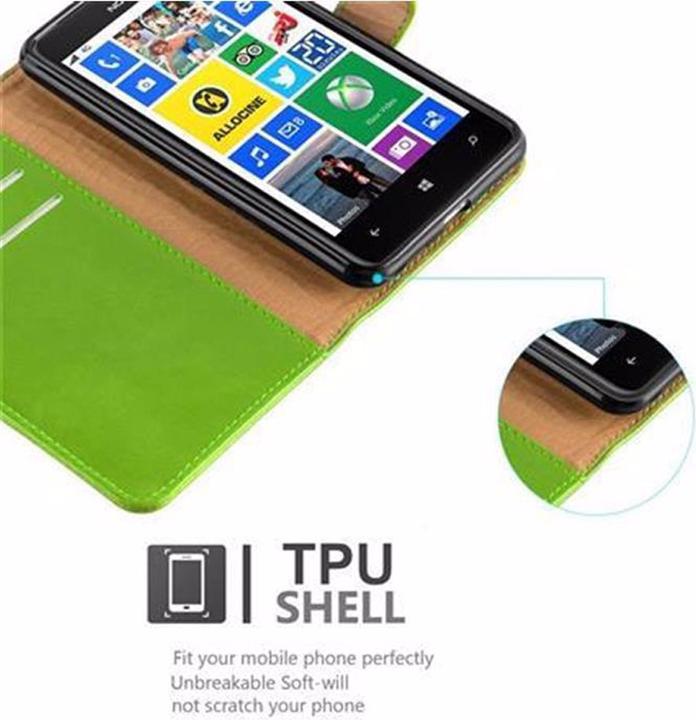 Produktbild Cadorabo Book Luxury Cover (Nokia Lumia 625)