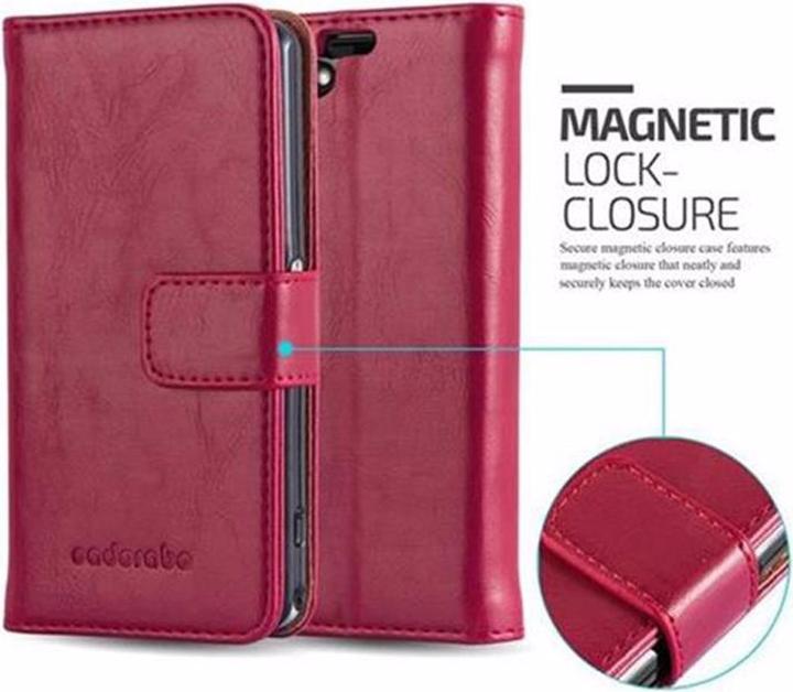 Actual product image Cadorabo Book Luxury Cover (Sony Xperia Z1 Compact)