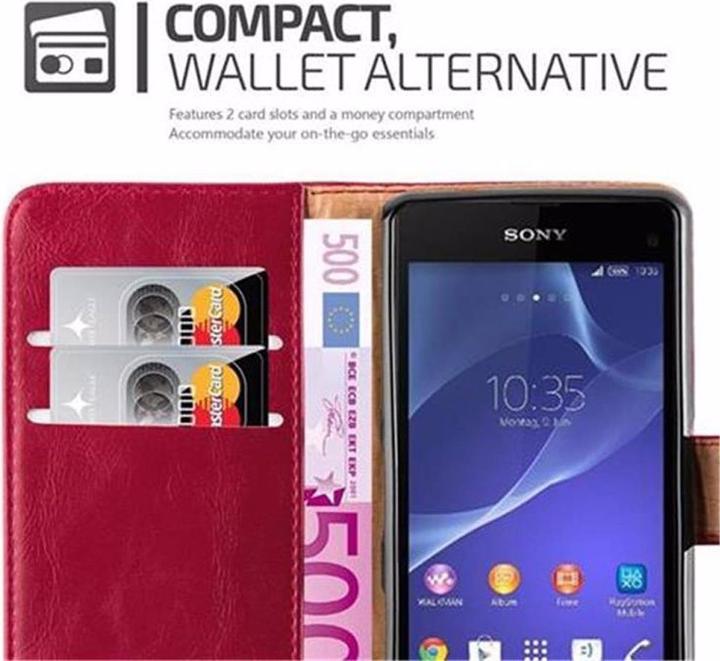 Actual product image Cadorabo Book Luxury Cover (Sony Xperia Z1 Compact)