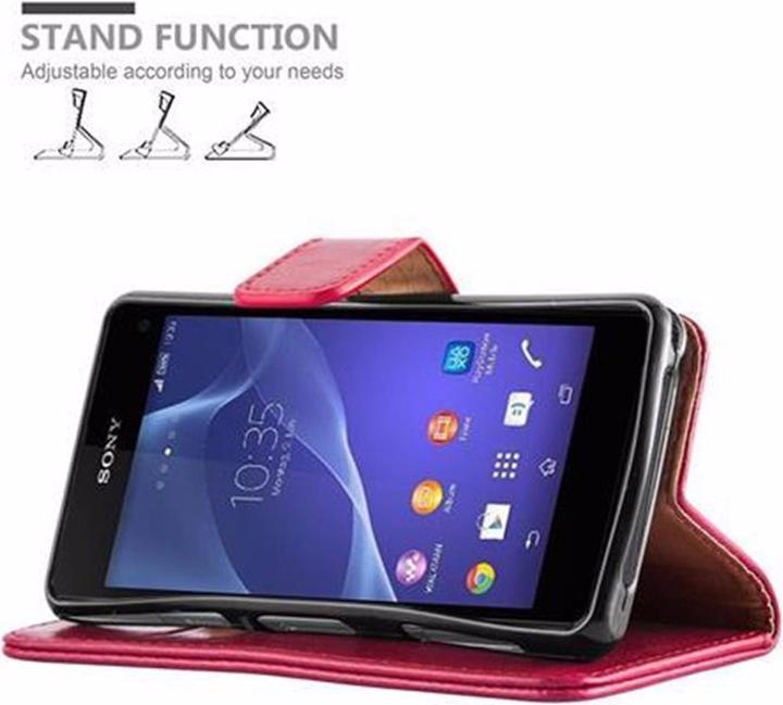 Actual product image Cadorabo Book Luxury Cover (Sony Xperia Z1 Compact)