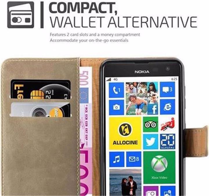 Image du produit Cadorabo Book Couverture de luxe (Nokia Lumia 625)