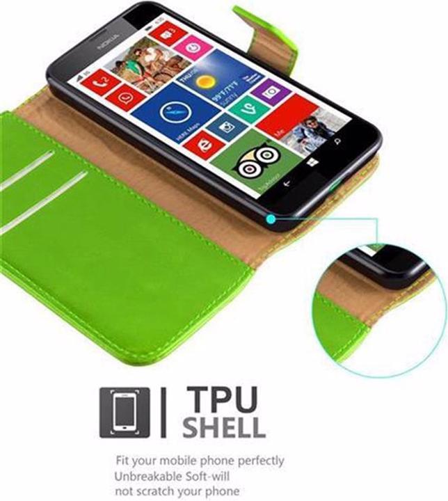 Produktbild Cadorabo Book Luxury Cover (Nokia Lumia 630)