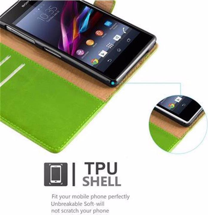 Produktbild Cadorabo Book Luxury Cover (Sony Xperia Z1)