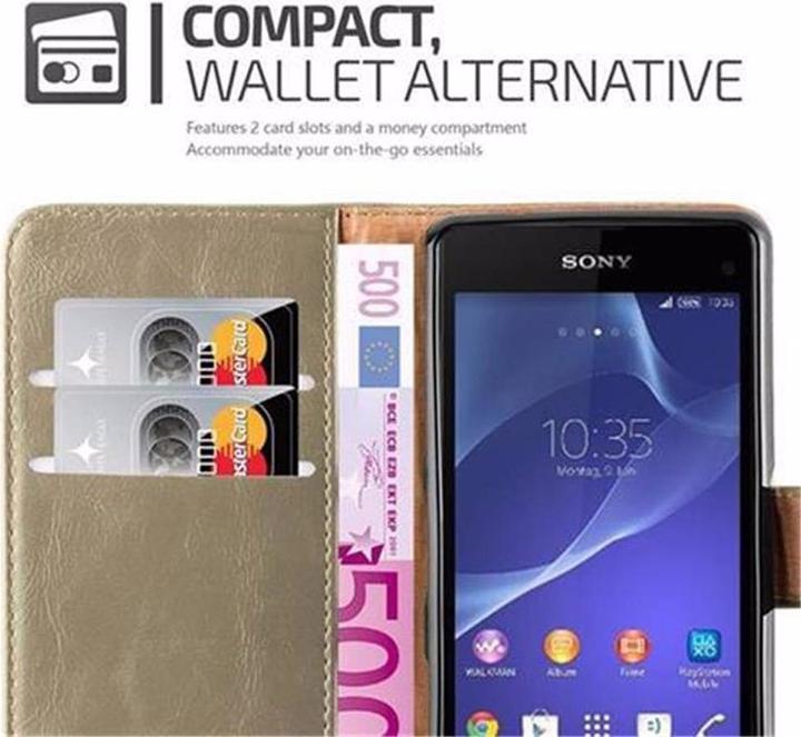 Productafbeelding Cadorabo Boek Luxe Omslag (Sony Xperia Z1 Compact)