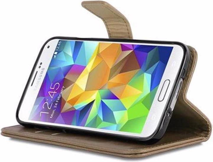 Actual product image Cadorabo Book Luxury Cover (Samsung Galaxy S5, Samsung Galaxy S5 Neo)
