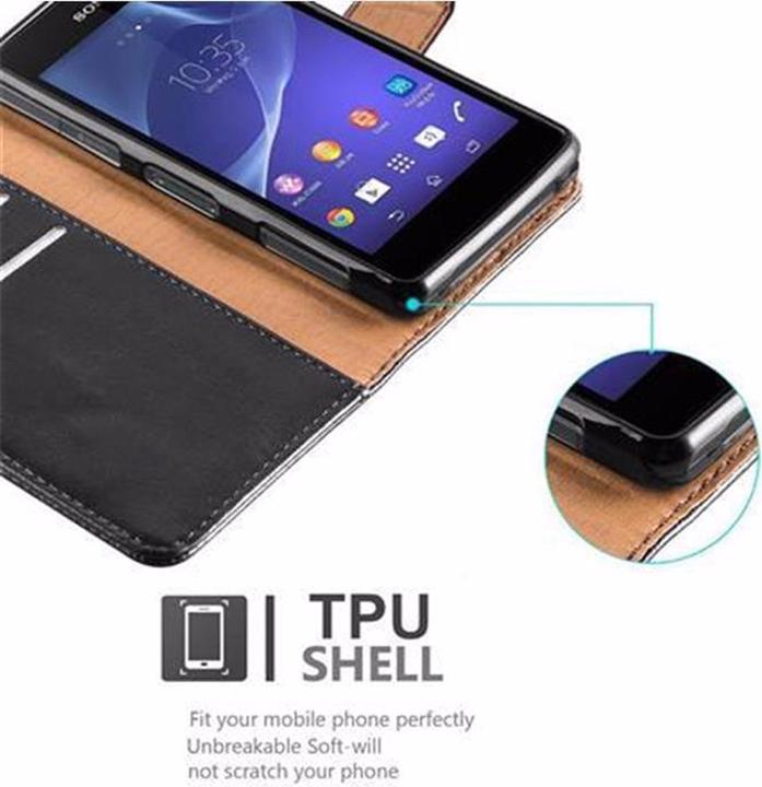 Produktbild Cadorabo Book Luxury Cover (Sony Xperia Z1 Compact)