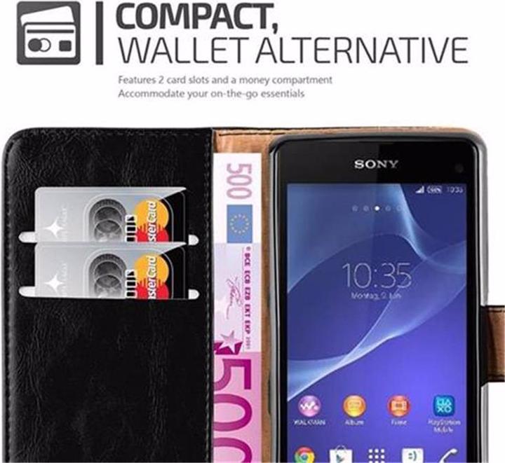 Produktbild Cadorabo Book Luxury Cover (Sony Xperia Z1 Compact)