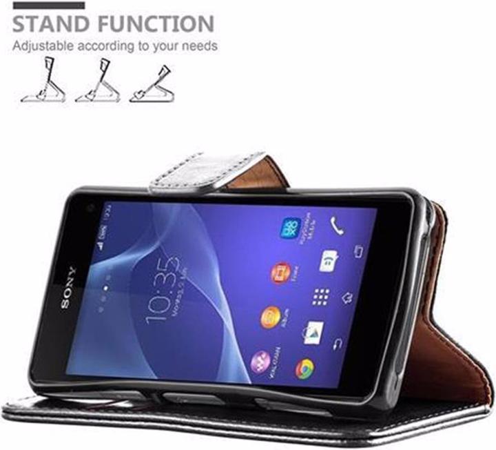 Produktbild Cadorabo Book Luxury Cover (Sony Xperia Z1 Compact)