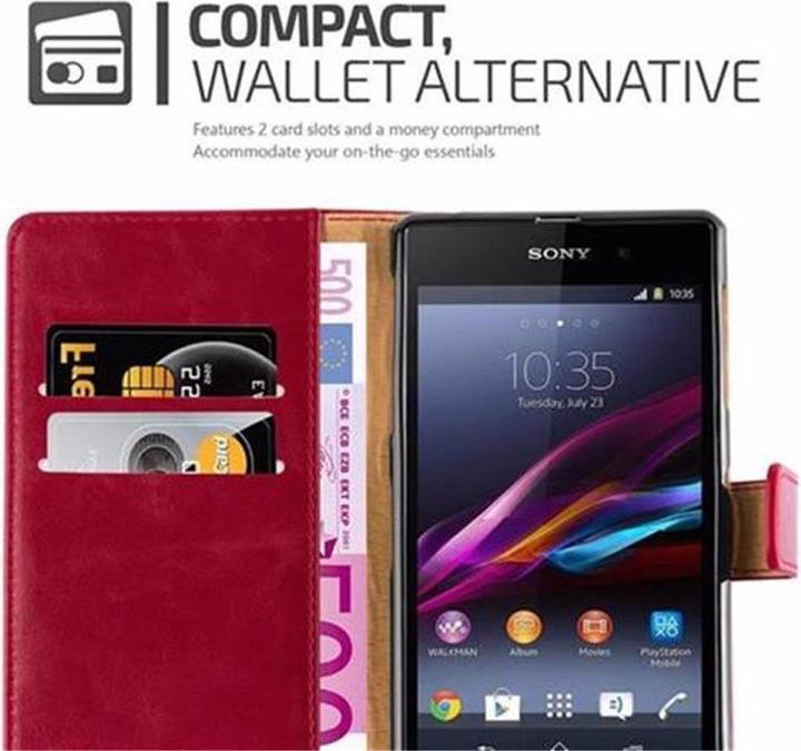 Actual product image Cadorabo Book Luxury Cover (Sony Xperia Z1)