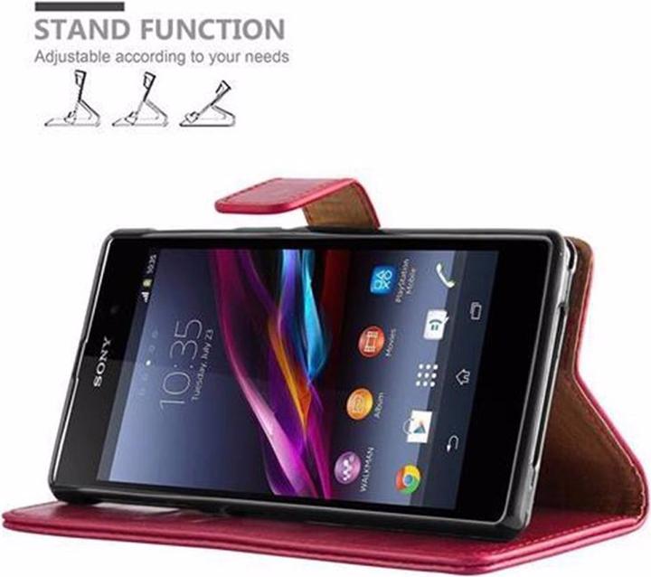 Actual product image Cadorabo Book Luxury Cover (Sony Xperia Z1)
