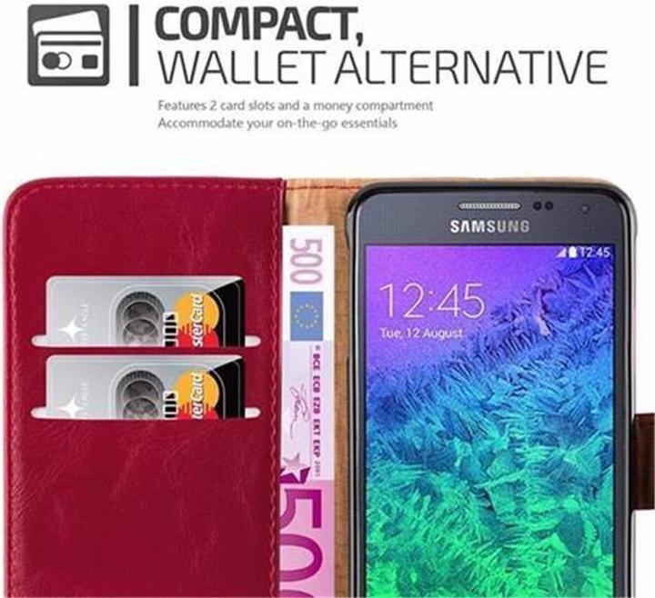 Productafbeelding Cadorabo Boek Luxe Omslag (Samsung Galaxy Alpha)