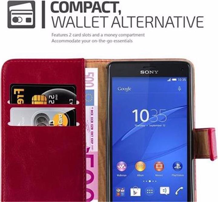 Actual product image Cadorabo Book Luxury Cover (Sony Xperia Z3 Compact)